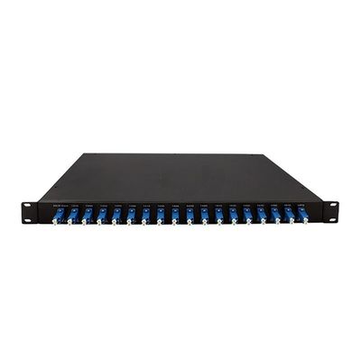 4 canais ITU LGX Box Dual Fiber DWDM Mux Demux Multiplexer