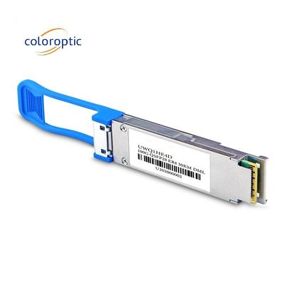 100GBASE-ER4 QSFP28 Transceptor Óptico QSFP28 ER4 Lite para Links de Telecomunicações Ethernet