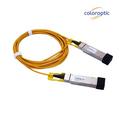 InfiniBand e Ethernet Cable óptico ativo AOC 800G OSFP para 800G OSFP Links