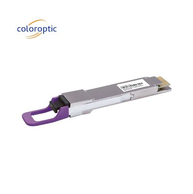 QSFP112-DD DOM MPO SMF módulo de transceptor óptico 1310nm para 400G Ethernet