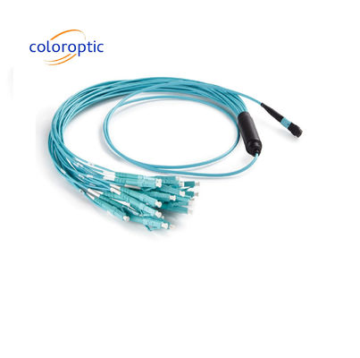 Arnês de fibra óptica MTP Multimodo para condições adversas