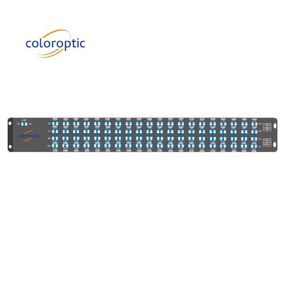 AAWG Modelo WDM de 96 canais Fibra de modo único duplo 50GHz DWDM Sistema WDM