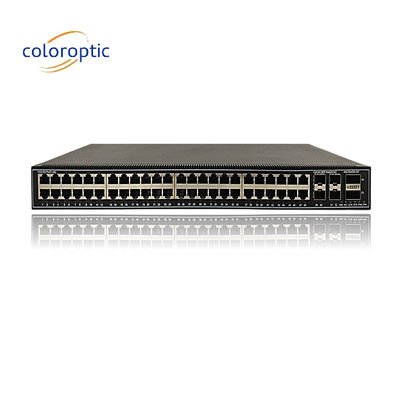 CE Layer 2 Enterprise Network Switch com portas 48*2.5GE, 4*10GE, 2*40GE