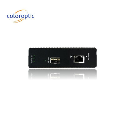CO-1X1CP 10GE Poe Switches Protocolos IEEE802.3 Extender Transmissão Ethernet IP