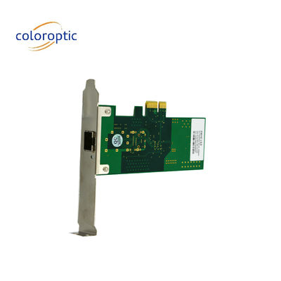 Cartão Gigabit Infiniband Pcie Single Port Optical NIC Cartão Pcie