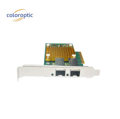 10G Dual Port Infiniband Pcie Card Óptico NIC Pci Express 3.0 Pcie Gigabit Card