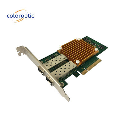 10G Dual Port Infiniband Pcie Card Óptico NIC Pci Express 3.0 Pcie Gigabit Card