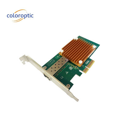 CO-1001E Infiniband Pcie Card PCI Express X4 10G Adaptador de rede Ethernet SFP+
