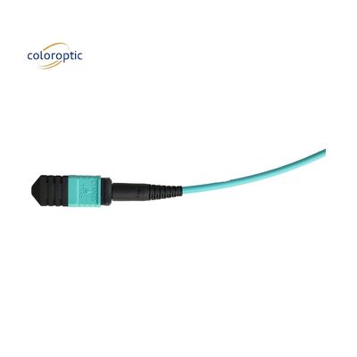 Cordão óptico MPO -4°C - 85°C Temperatura de armazenamento com conector