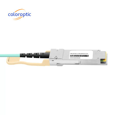 Cable DAC de liga de alumínio AOC 40G QSFP+ a 4 x10G SFP+ para ligações Ethernet