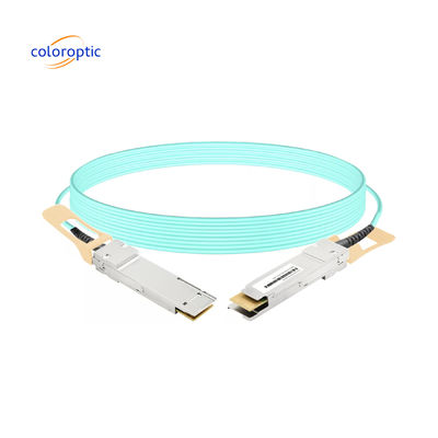 QSFP28 100G AOC para Arista 100G Switch e Router Ports Maior potência, baixa taxa de bits de erro.