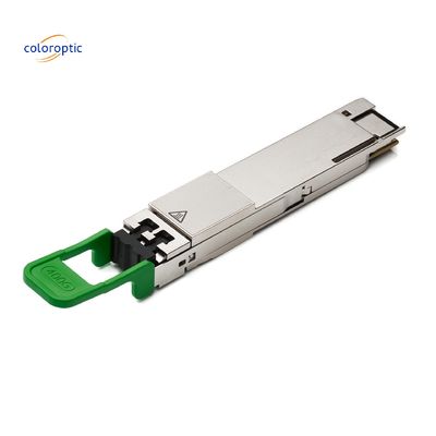 DOM SMF Optical QSFP56 DD Transceiver Module 1310nm 30km Dual LC Connector