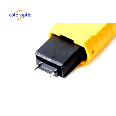 Mtp(Mpo) Cable de remendos de modo único 12 Fibra Tipo B Fêmea para Conector Fêmea Pc Polido