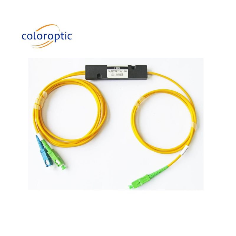 Dispositivo Fwdm de isolamento de alto canal Wdm modelo de fibra óptica para rede de acesso Catv
