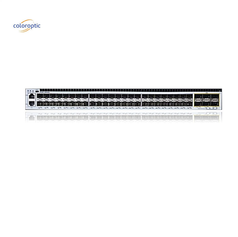 Camada 3 Switch de rede 48 portas com 48 * 10GE 4 * 100G portas 1 * console