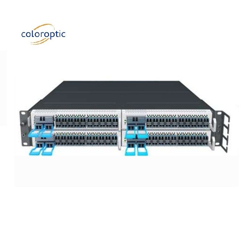 2 RU Core Network Switch QSFP28 SFP+ para Interconexão de Data Center
