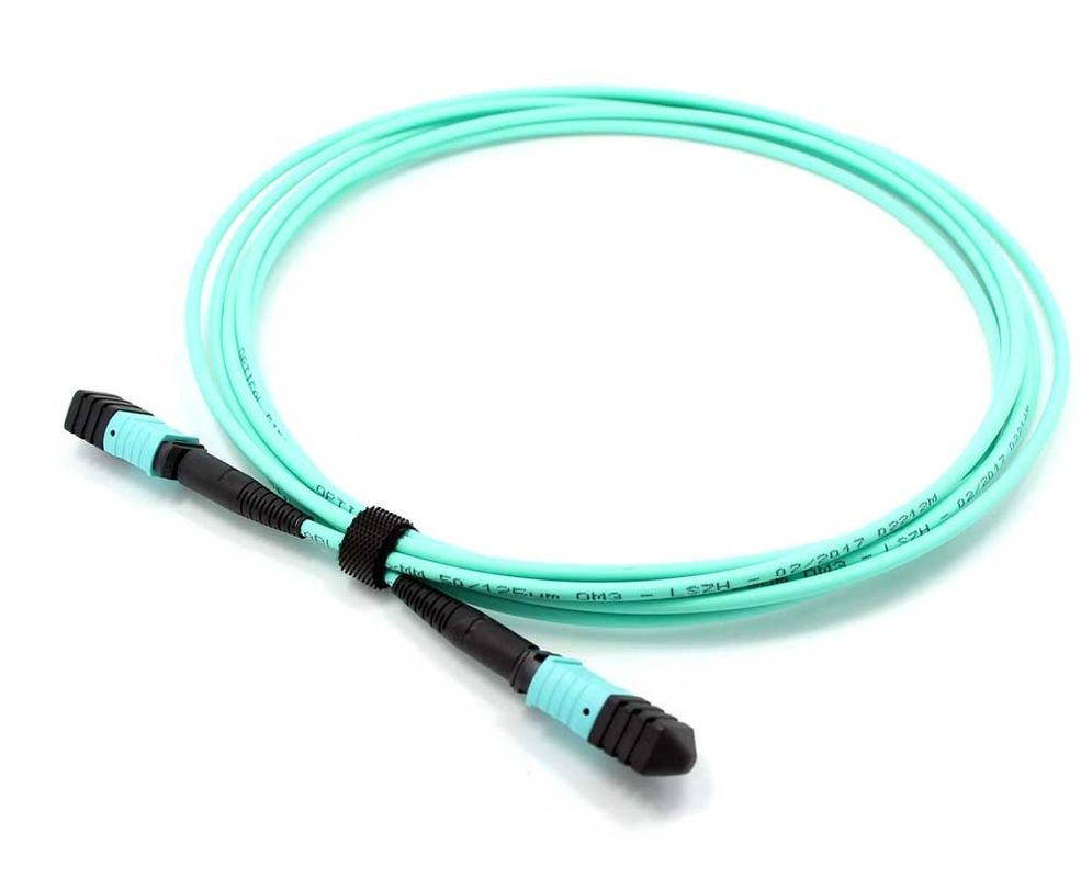 Multimodo de 16 fibras Mpo para módulos Qsfp-Dd de 400g na rede AI