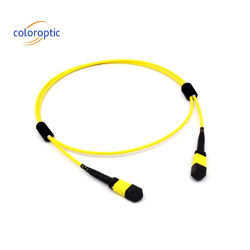 Mtp(Mpo) Fibra de modo único 16 G657.A1 (9/125) CABLO PARCH para conector APC PSM8 400G