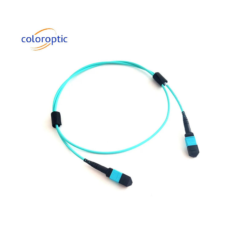 12 núcleos Conectividade sem esforço com MTP reg MPO rede patch cord para SR4 e PSM4 Aplicações